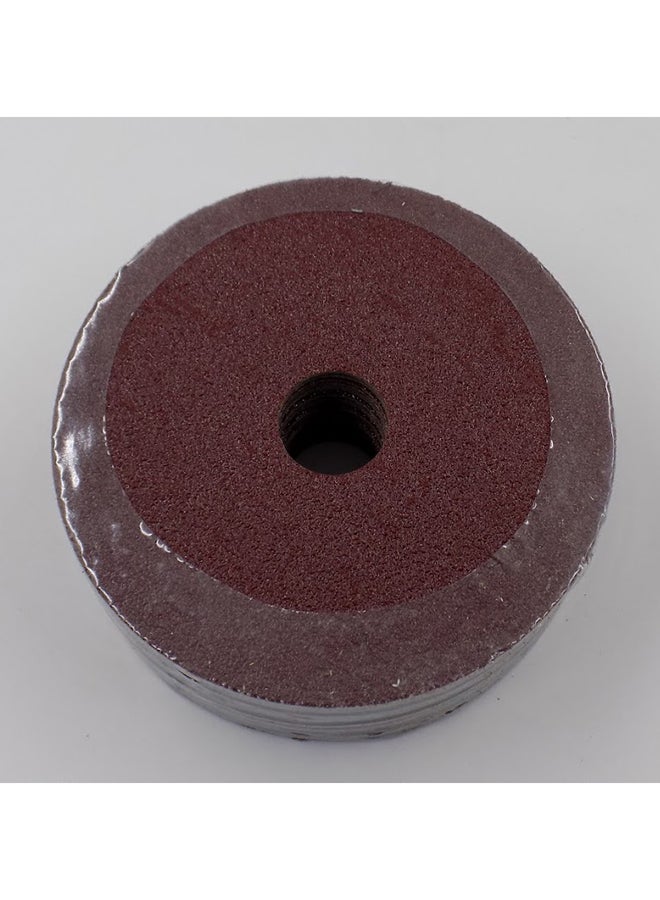 Prix Aluminum Oxide Sanding Disc 4-1/2-inch, 60 Grit (25 PCS/Box) Brown - Image 2