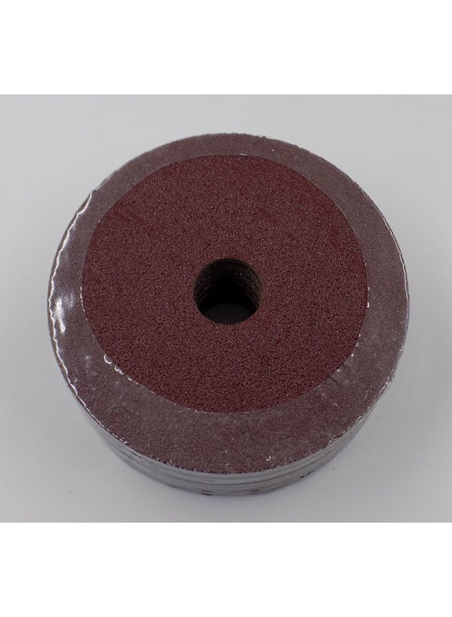 Prix Aluminum Oxide Sanding Disc 4-1/2-inch, 80 Grit (25 PCS/Box) Multicolour - Image 2