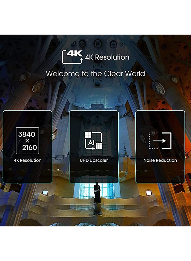 هايسنس تلفزيون ذكي بدقة كاملة الوضوح مقاس 43 بوصة مع تقنية دولبي فيجن HDR وDTS Virtual X ويوتيوب ونتفليكس وفري فيو بلاي وأليكسا مدمج وبلوتوث وواي فاي 43A4GTUK أسود - Image 3