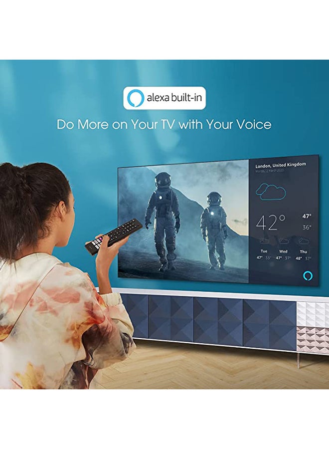 هايسنس تلفزيون ذكي بدقة كاملة الوضوح مقاس 43 بوصة مع تقنية دولبي فيجن HDR وDTS Virtual X ويوتيوب ونتفليكس وفري فيو بلاي وأليكسا مدمج وبلوتوث وواي فاي 43A4GTUK أسود - Image 2