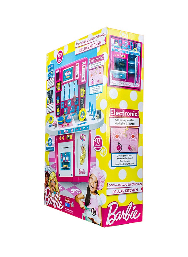 Barbie 17-Piece Deluxe Kitchen Set 80cm - Image 3