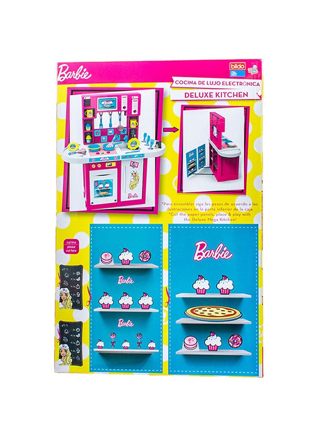 Barbie 17-Piece Deluxe Kitchen Set 80cm - Image 4