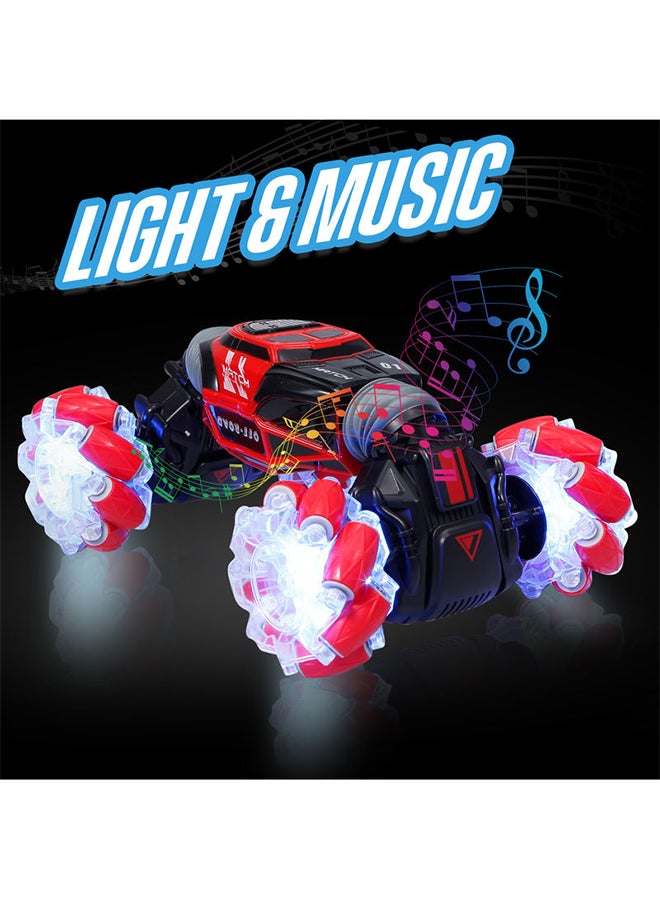 4WD Gesture Sensor Control Deformable All-Terrain Transformable LED Light RC Stunt Car 17.5x33x8.5cm