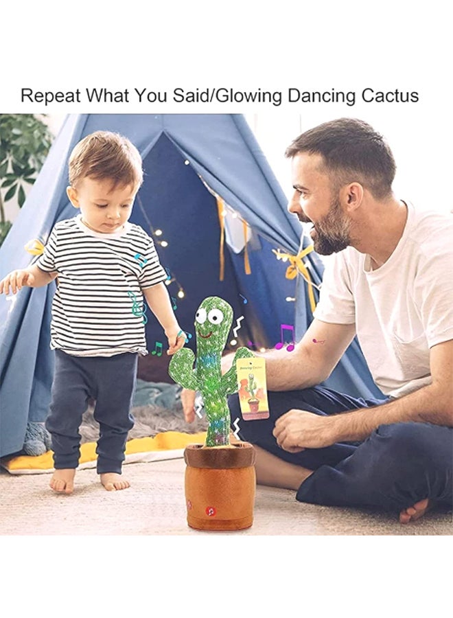 Electric Dancing Cactus Plant Stuffed Toy