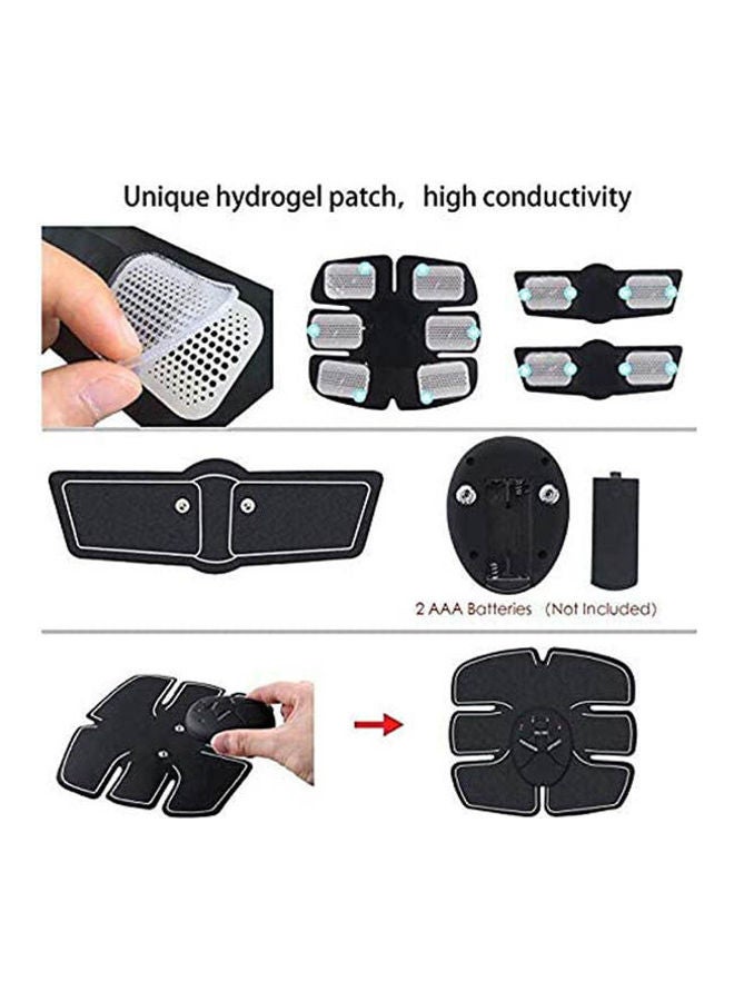 Ems Stimulator Portable Abs Muscle Toning Trainer Belt - Image 2