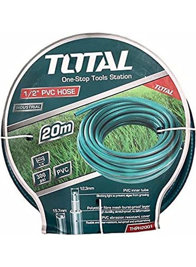 Total Tools Hose 20 Meter 1/2 Inch Heavy Duty Thph2001 Multicolour 