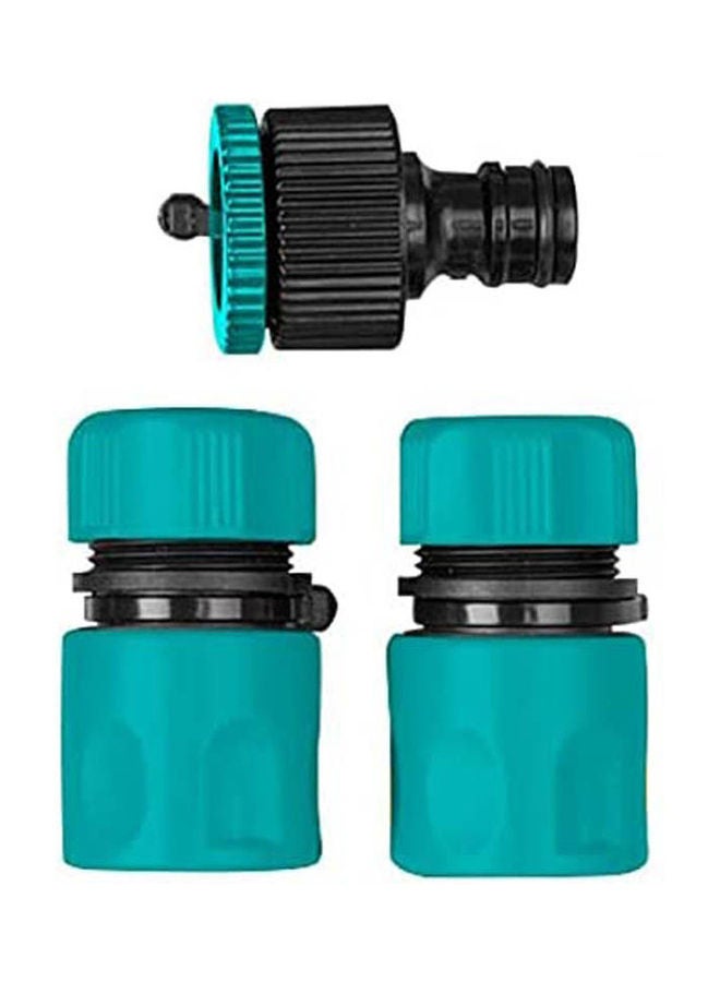 Total Tools Hose Quick Connectors Set 1/2 Inch 3Pcs Thws030301 Multicolour 
