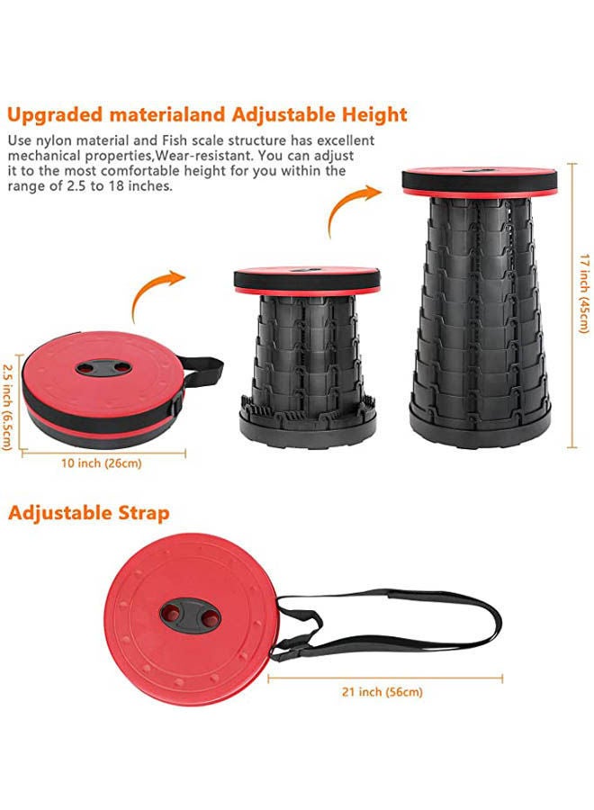 Portable Seat Lightweight With Carry Bag For Camping Fishing Hiking Bbq - Image 2