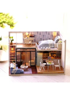 Generic Compatible With Phantom 3D Diy Wooden Creative Dollhouse Toy For Girls, Multicolour  - Image 5