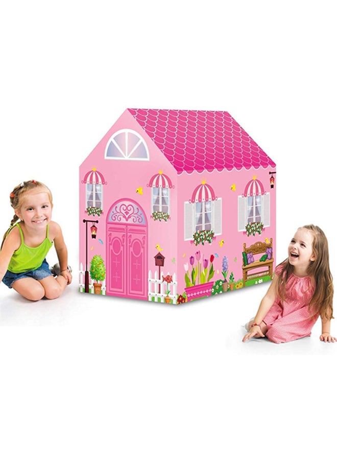 null - High Grade Portable Play Princess Tent House Durable Unique Detailed Design 93x69x100cm - Image 1
