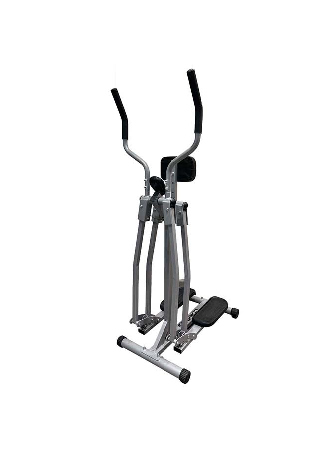 Sparnod Fitness - SAW-07 Air Walk Trainer Elliptical Machine for Home Use with LCD Monitor 100 Kg Max Weight, Grey 142 x 74 x 46cm - Image 1