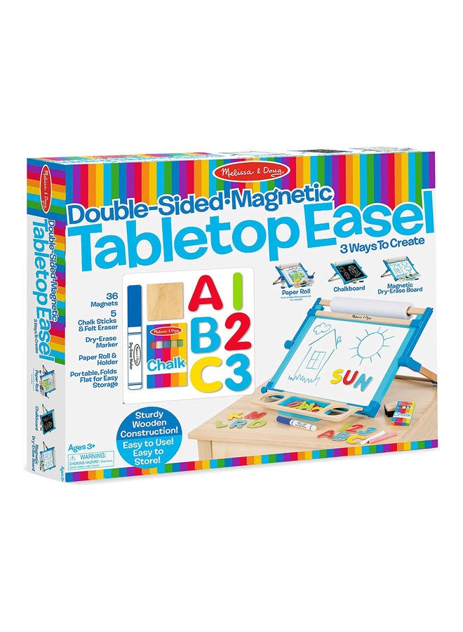 Double-Sided Magnetic Easel