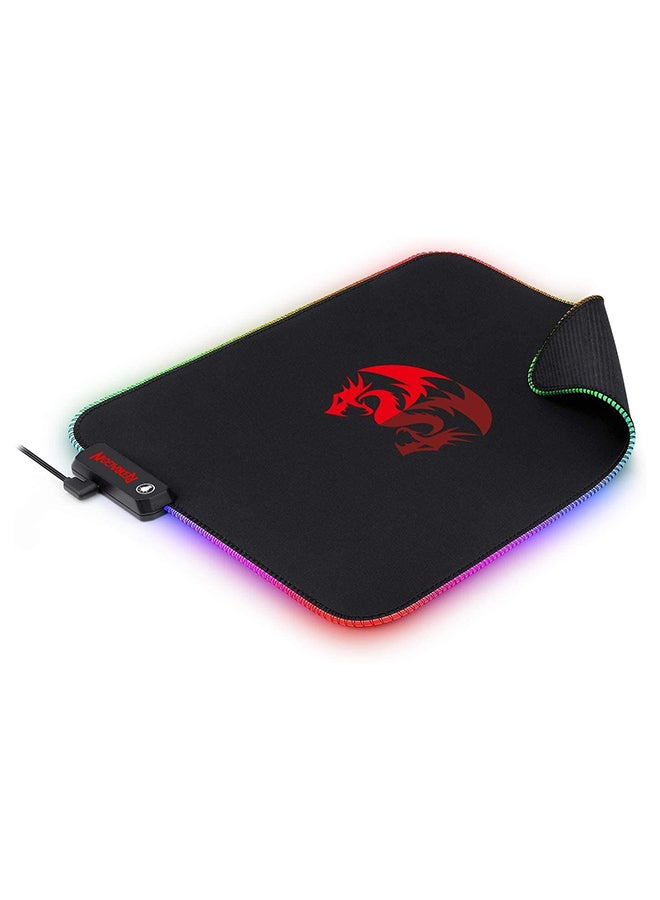 REDRAGON - Redragon Neptune Gaming Mouse Mat XXL Surface Lighting Rgb Usb Non-Slip Waterproof Large Retro Led Light For Pc And Mac (Medium) - Image 1