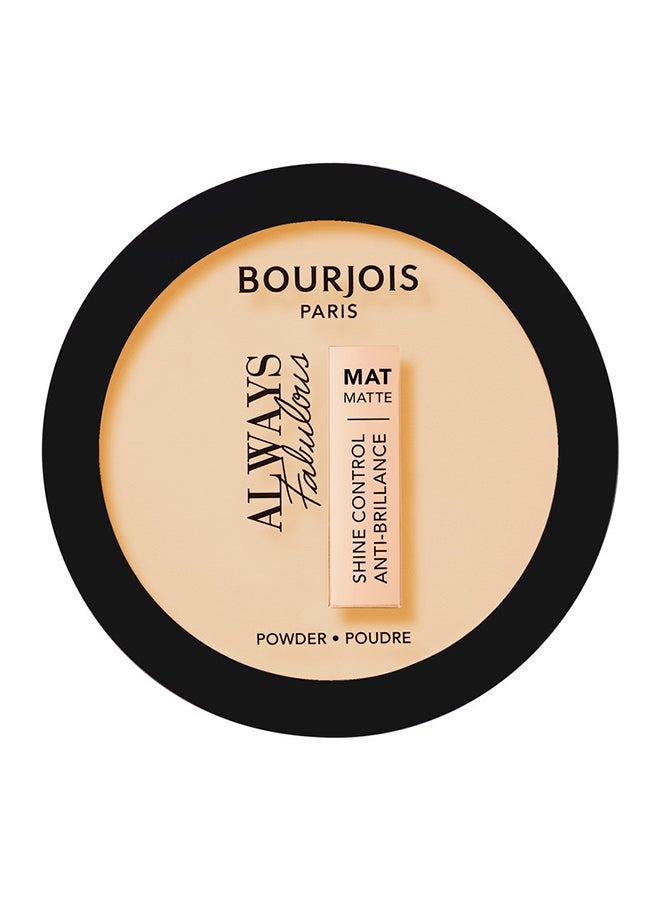 Always Fabulous Matte Pressed Powder – 108 –Apricot Ivory