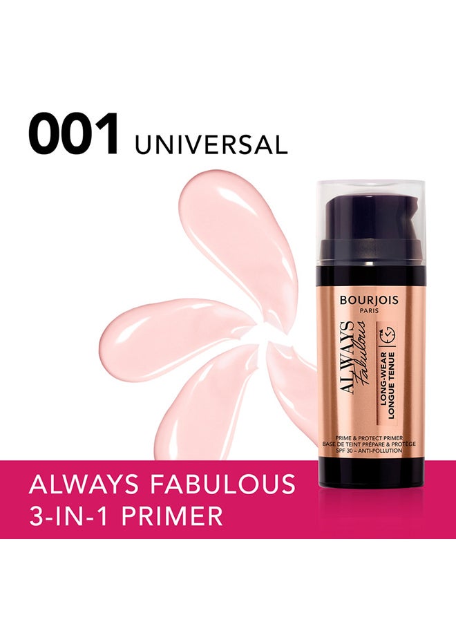 BOURJOIS PARIS - Always Fabulous Primer – 1 –Universal - Image 1