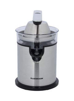Olsenmark Citrus Juicer, Stainless Steel Cone Cylinder | 2 Cones | Aluminium Die-Casting Handle | Anti Drip Function | Anti-Slip Base | Detachable Parts 300 W OMCJ2487 Silver  - Image 1