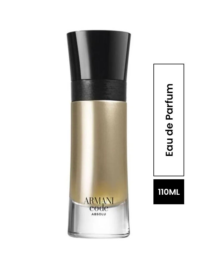 GIORGIO ARMANI - Code Absolu EDP 110ml - Image 1