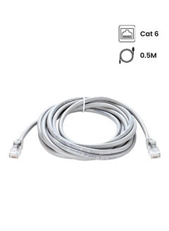 D-Link Cat6 UTP Round Patch Cord Grey  - Image 2