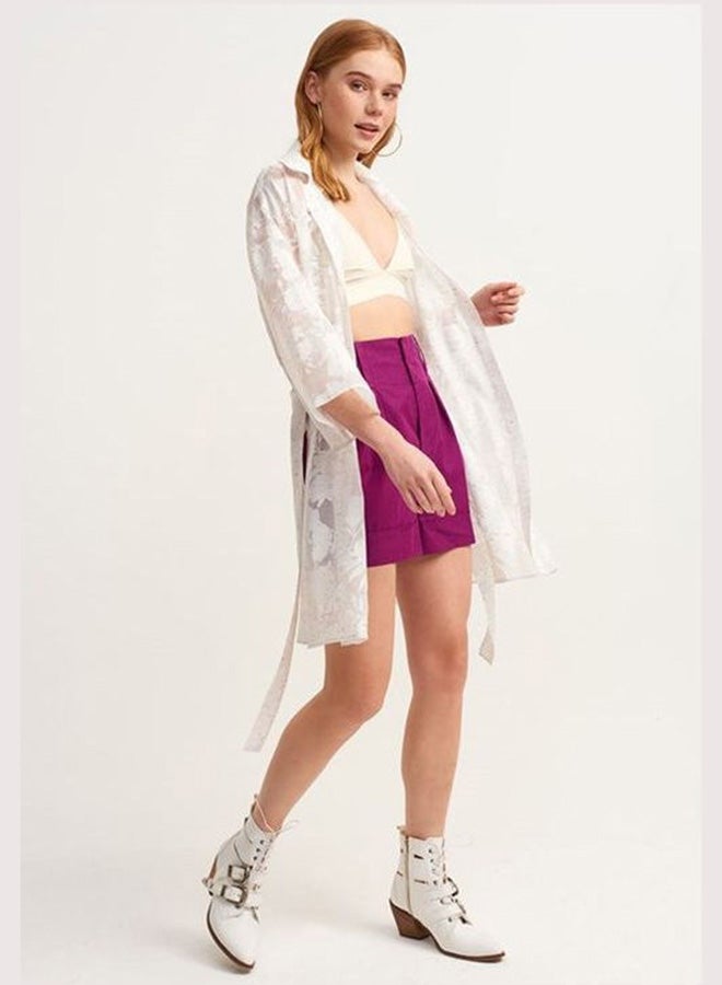 OXXO A Special Eye Catcher Jacket  With Beautiful Material Ice Milk  - Image 3
