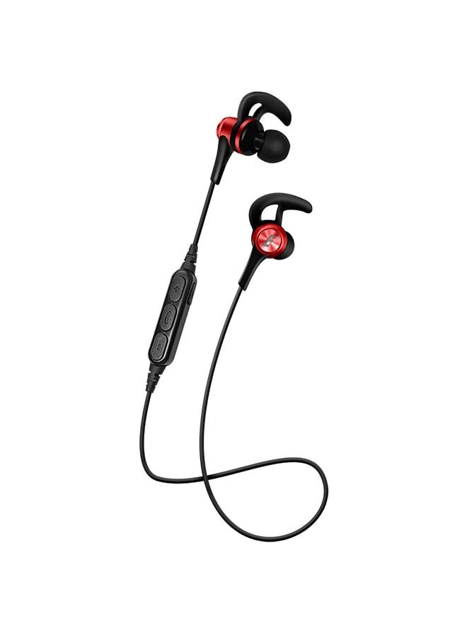 Energizer Sport Bluetooth Earphones, IP65 Waterproof, Secure Fit, 5.0 Red - Image 1