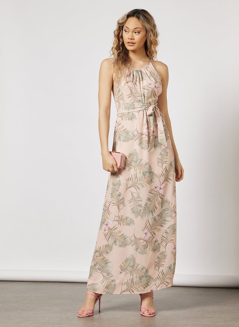 Floral Print Maxi Dress Blush/Green - v1651040139/N22805501V_3