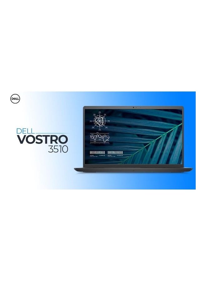 DELL - Latest Model Vostro 3510 Laptop With 15.6-Inch Full HD Display, Core i7-1165G7 Processor/32GB RAM/1TB HDD + 1TB SSD SSD/2GB Nvidia GeForce MX350 Graphics/Windows 11 /International Version English/Arabic Black - Image 1