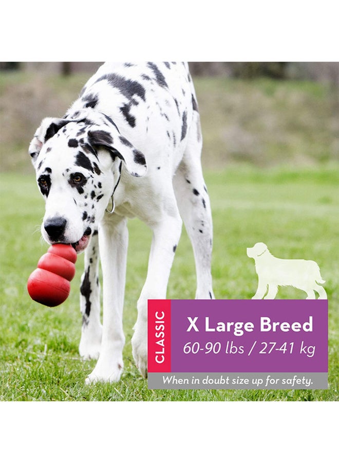 Kong - Classic Dog Toy Chase And Fetch Red 12.7x8.89x8.89cm - Image 1