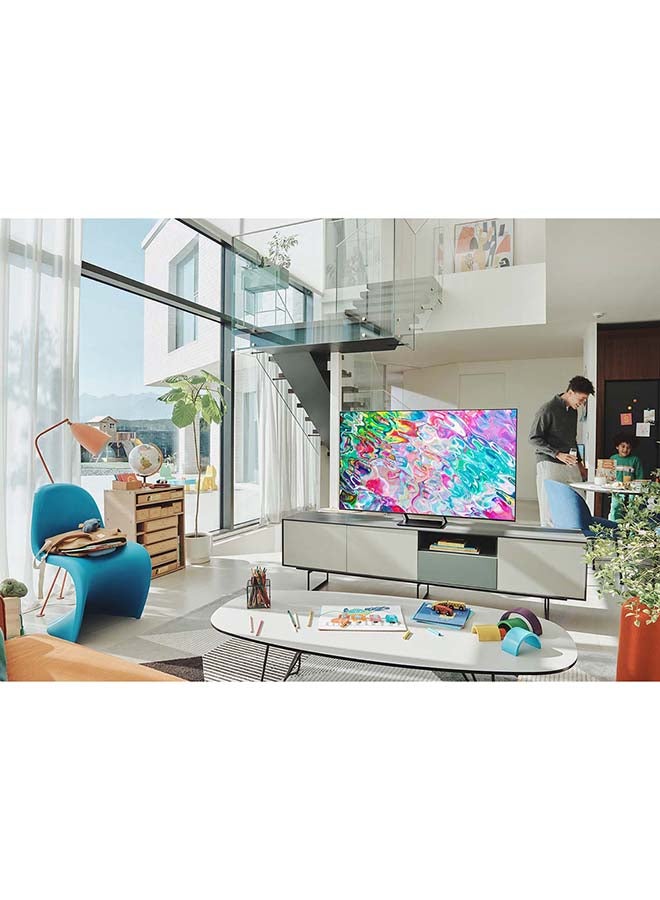 Samsung - 85 Inch QLED 4K Smart TV (2022) Q70 QA85Q70BAUXZN Titan Gray - Image 1