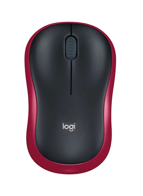 M185 Wireless Mouse Black/Red