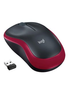 Logitech M185 Wireless Mouse Black/Red  - Image 2