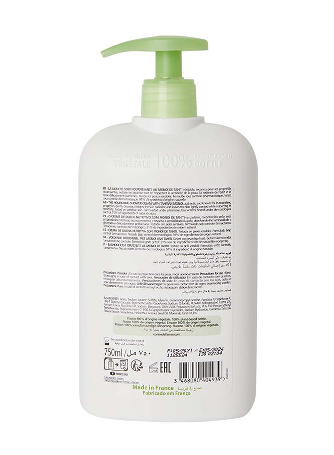 كورين دي فارم كريم الاستحمام المغذي تاهيتيان مونواي 750ملليلتر - Image 2