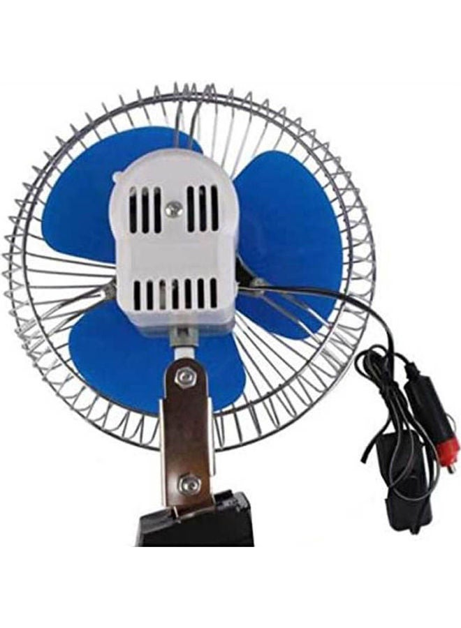 12V 25W Portable Car Fan With Car Charger Two Speed - Image 2