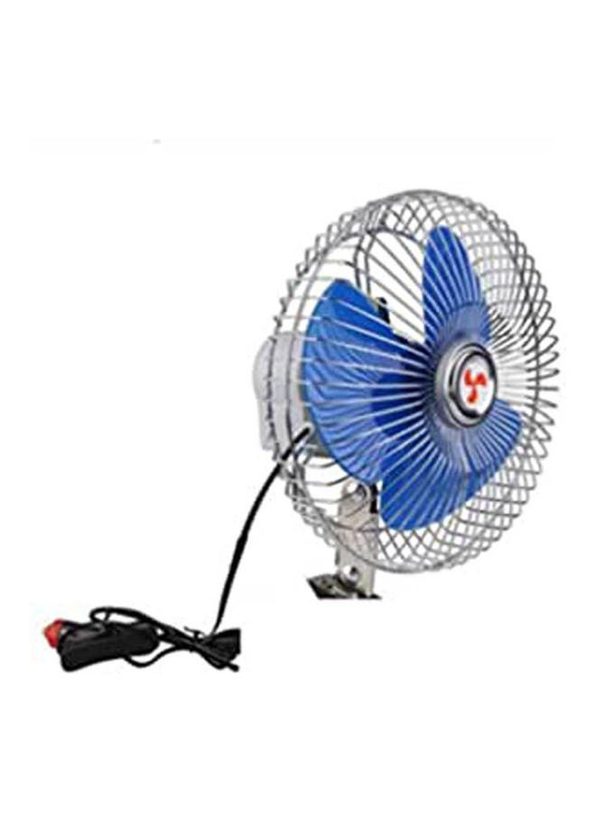 12V 25W Portable Car Fan With Car Charger Two Speed