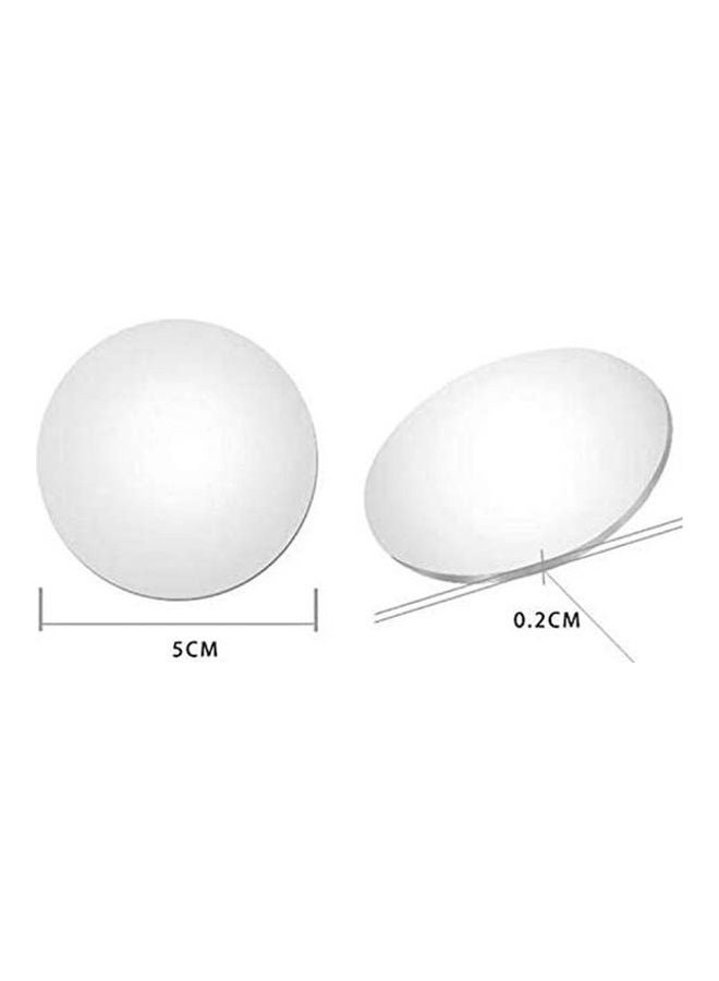 2Pcs Blind Spot Mirror Hd Glass Convex Adhesive Round Rear View Mirror For Car - Image 2