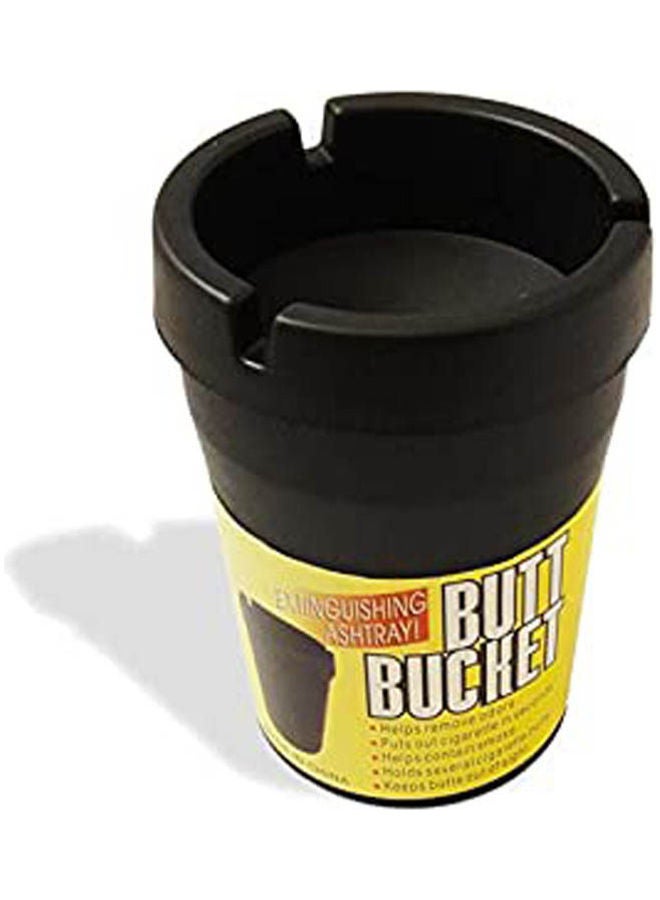 Generic Bucket-Shaped Ashtray With Detached Lid  - Image 1