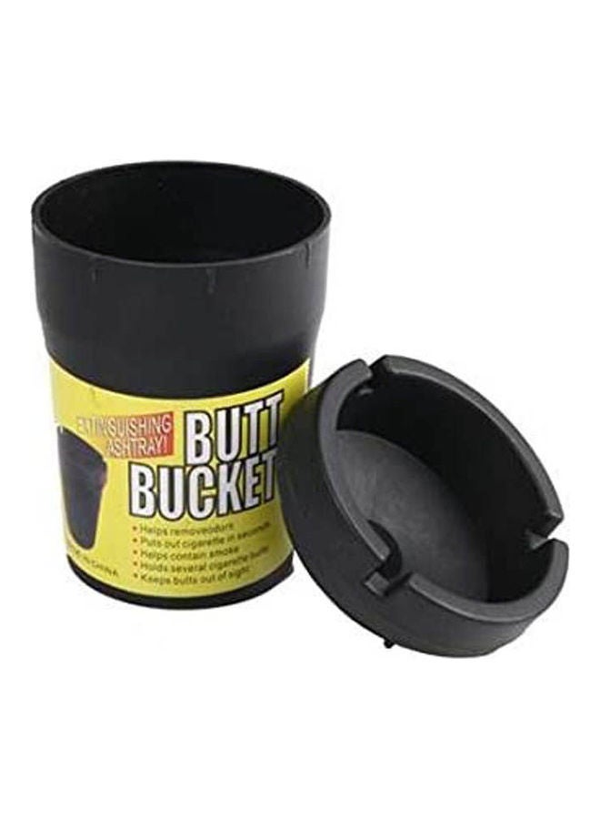 Generic Bucket-Shaped Ashtray With Detached Lid  - Image 2