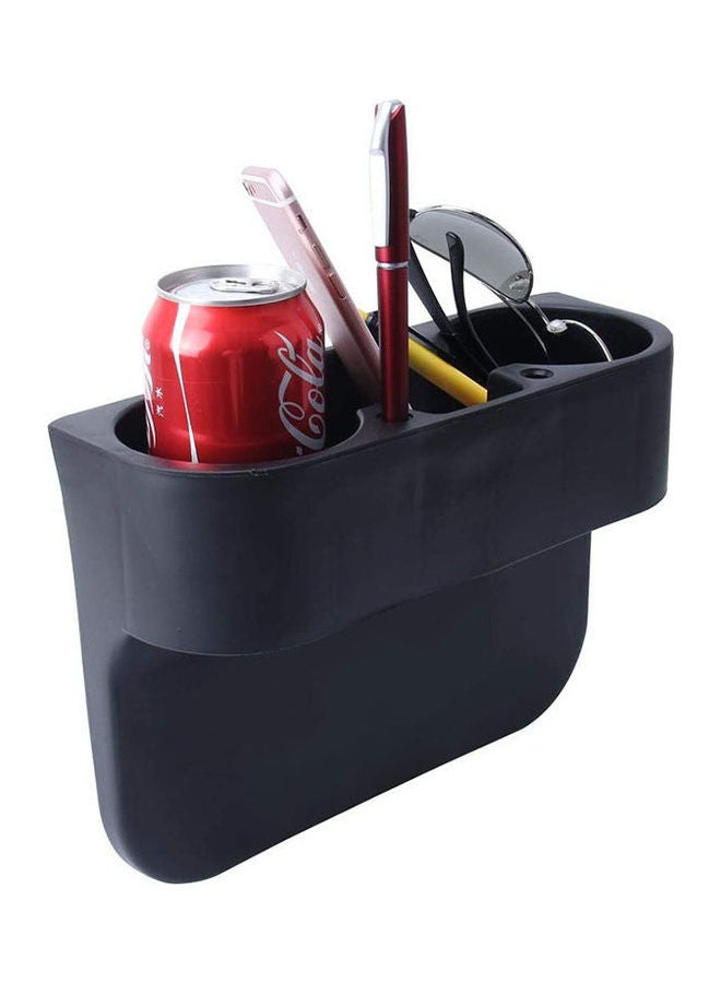 Car Auto Abs Multi-Functional Seat Organizer Storage Holder For Drink Beverage Phone - Image 2