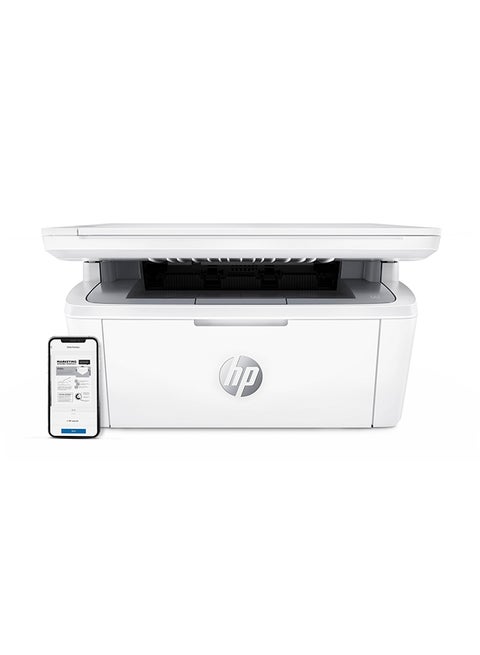 طابعة ليزر جيت MFP M141w طباعة لاسلكية، نسخ، مسح ضوئي، أبيض لون أبيض