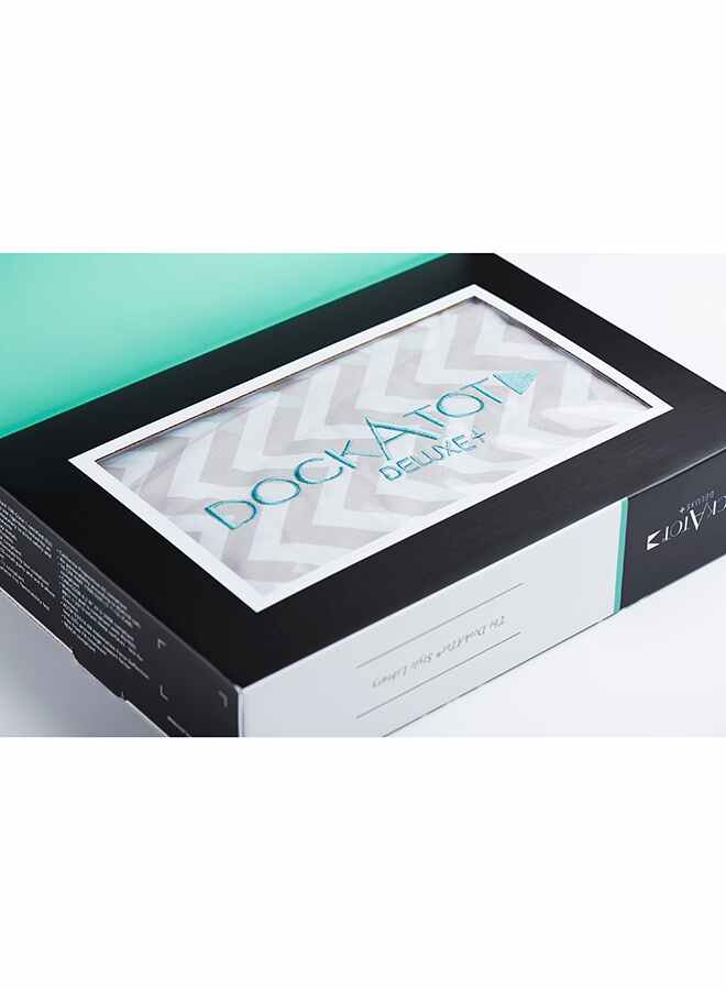 DockATot - Deluxe+ Cover - Silver Lining - Image 1
