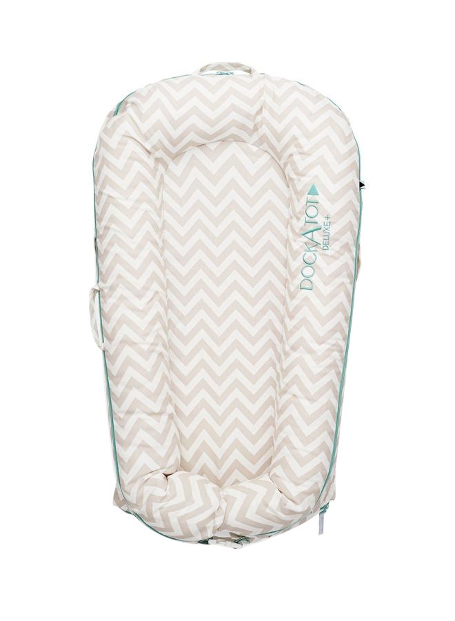 DockATot Deluxe+ Pod, 0-8 M - Silver Lining - Image 1