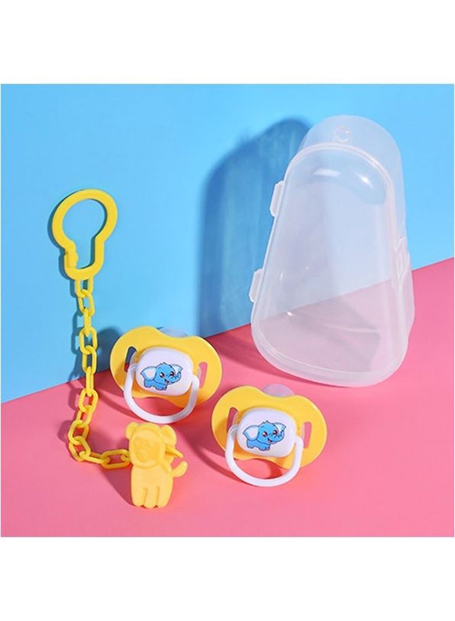 3-Piece Pacifier With Clip 0-3M - Image 2