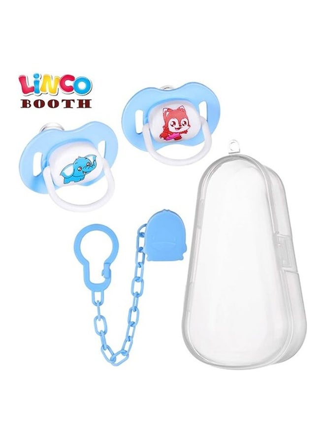 3-Piece Pacifier With Clip 0-3M - Image 3