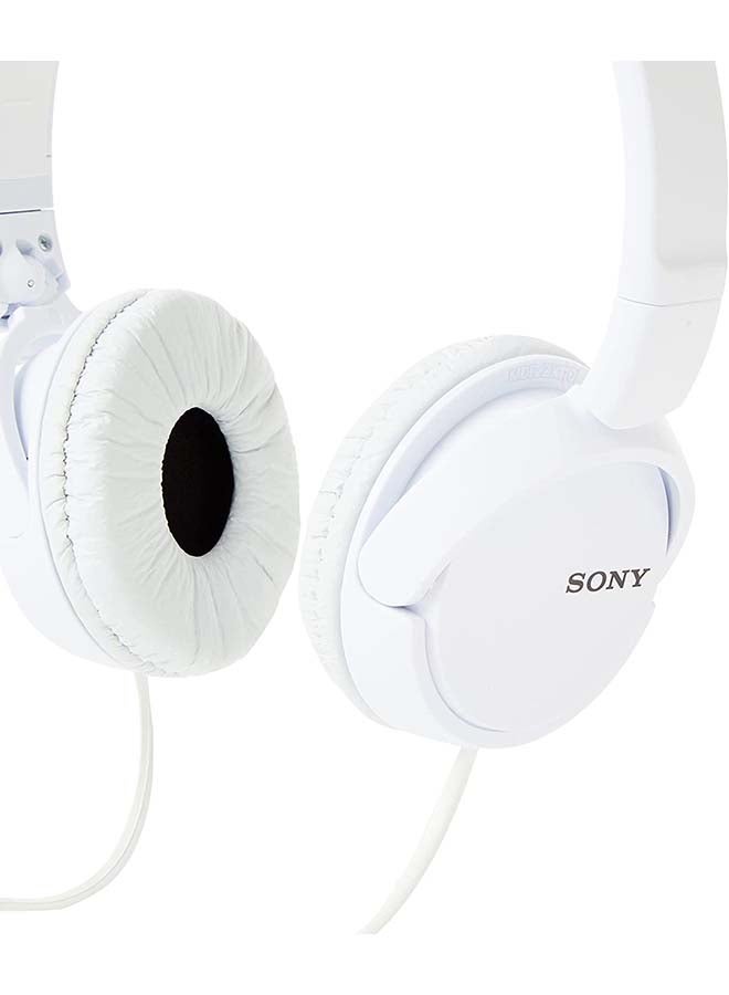 Sony ZX110 Foldable Over-Ear Headphone White/Grey  - Image 2