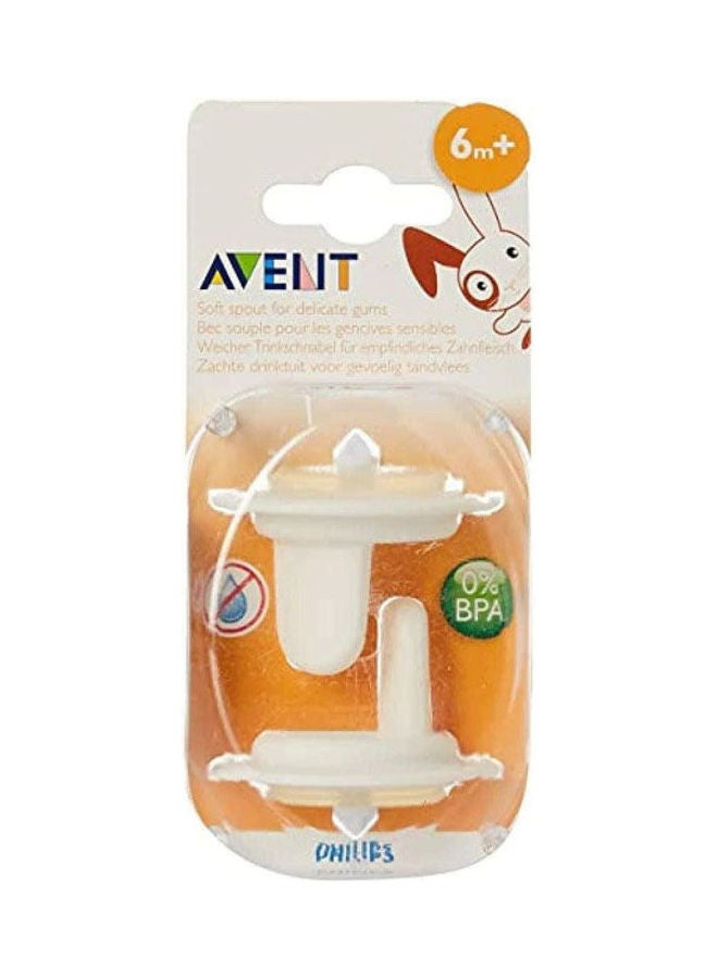 Philips Avent Magic Soft Spouts - Pack Of 2