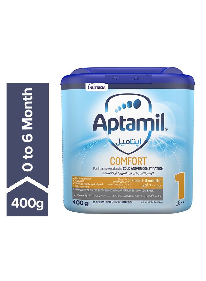 Aptamil Comfort Stage 1 Formula Milk Powder 400grams  - Image 1