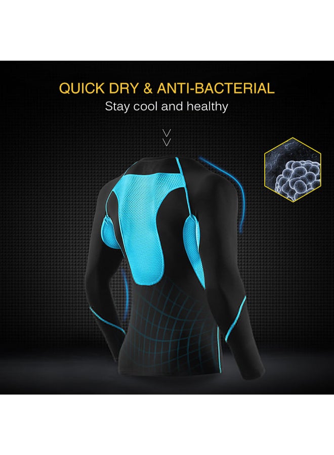 2-Pieces Shirt And Pants Set Black/Dark Blue - Image 3