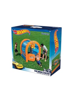 Bestway Hot Wheels Play Center Car Wash 1.53m x 1.31m x 1.50meter  - Image 1