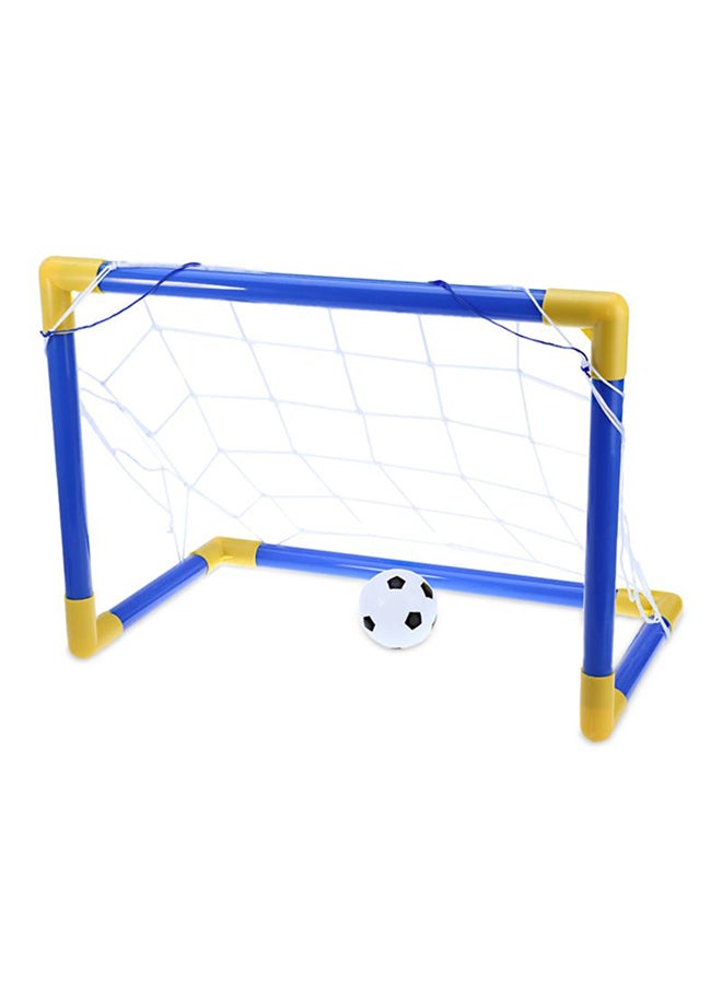 Mini Football Soccer Goal Post Net Fun Activity Creative Play Set For Kids 45x 27x 33cm  - Image 2