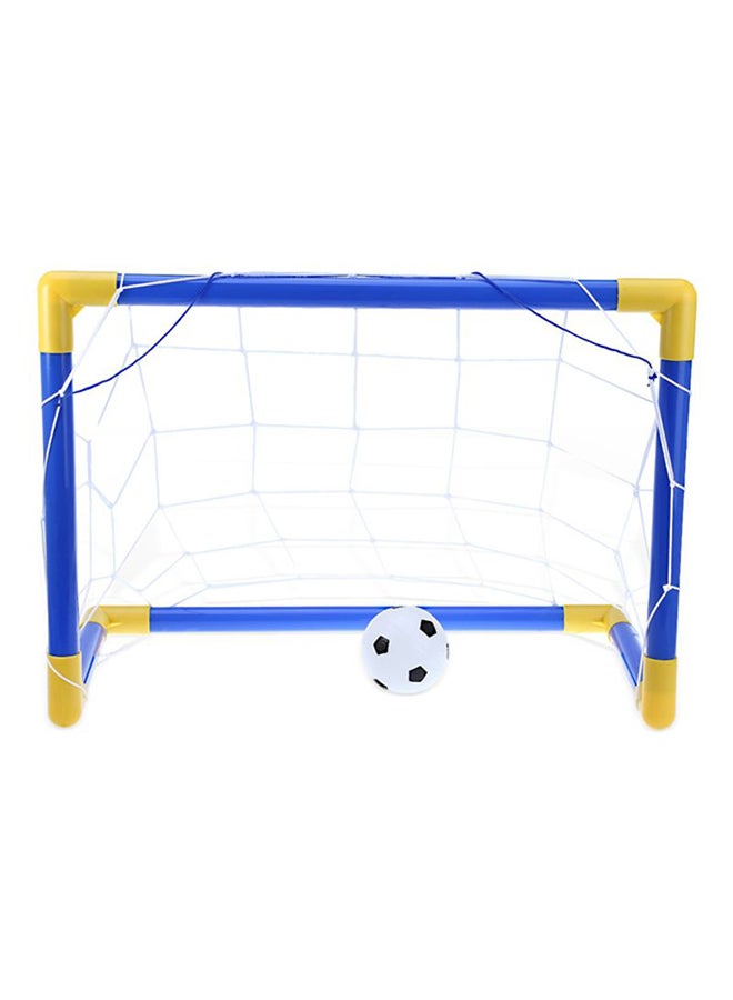 Mini Football Soccer Goal Post Net Fun Activity Creative Play Set For Kids 45x 27x 33cm  - Image 3