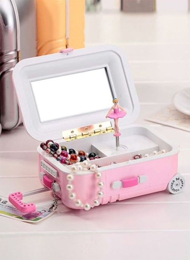 Beauenty Suitcase Shaped Ballet Jewelry Box YPC1492 15x10.5x7cm - Image 5